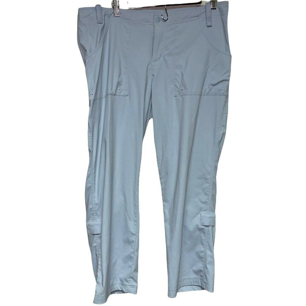 Columbia PFG Ultimate Catch Roll Up Pants Omni-Shield Grey Women's Size XS
